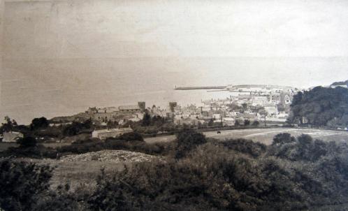 View of Lyme Regis circa 1912